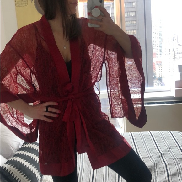 DISCONTINUED KIKI DE MONTPARNASSE LACE KIMONO - Picture 7 of 8